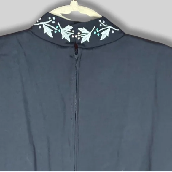 Vintage Karin Stevens Dress Sz 10 - Picture 3 of 4